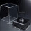 Acryl Square Baseball Case Clear Display Box Baseball Display Case Autograph Baseball Clear Display Case Ref: 6787 4