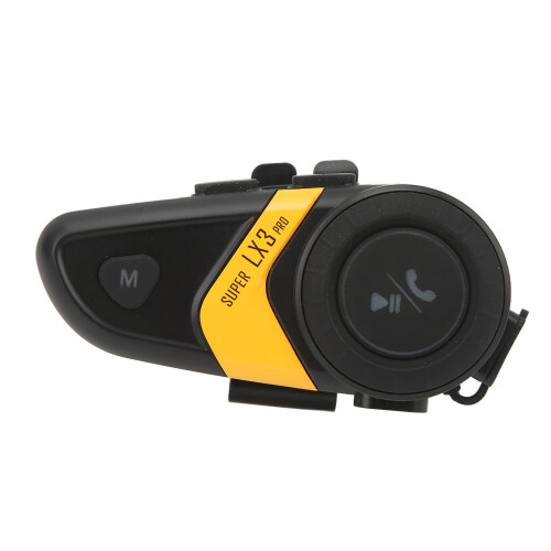 Système de communication pour casque Bluetooth avec intercom duplex intégral et réduction de bruit CVC, étanche, longue autonomie, taille 1