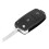 Ανταλλακτικό κάλυμμα κλειδιού Fit4Volkswagen Golf Υλικά Πτυσσόμενο κέλυφος κλειδιού FOB 8
