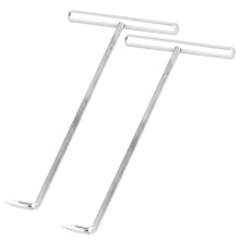 Outil d'extraction de tableau de bord en acier inoxydable - Matériau durable et antirouille - Extracteur de compteur de vitesse de qualité