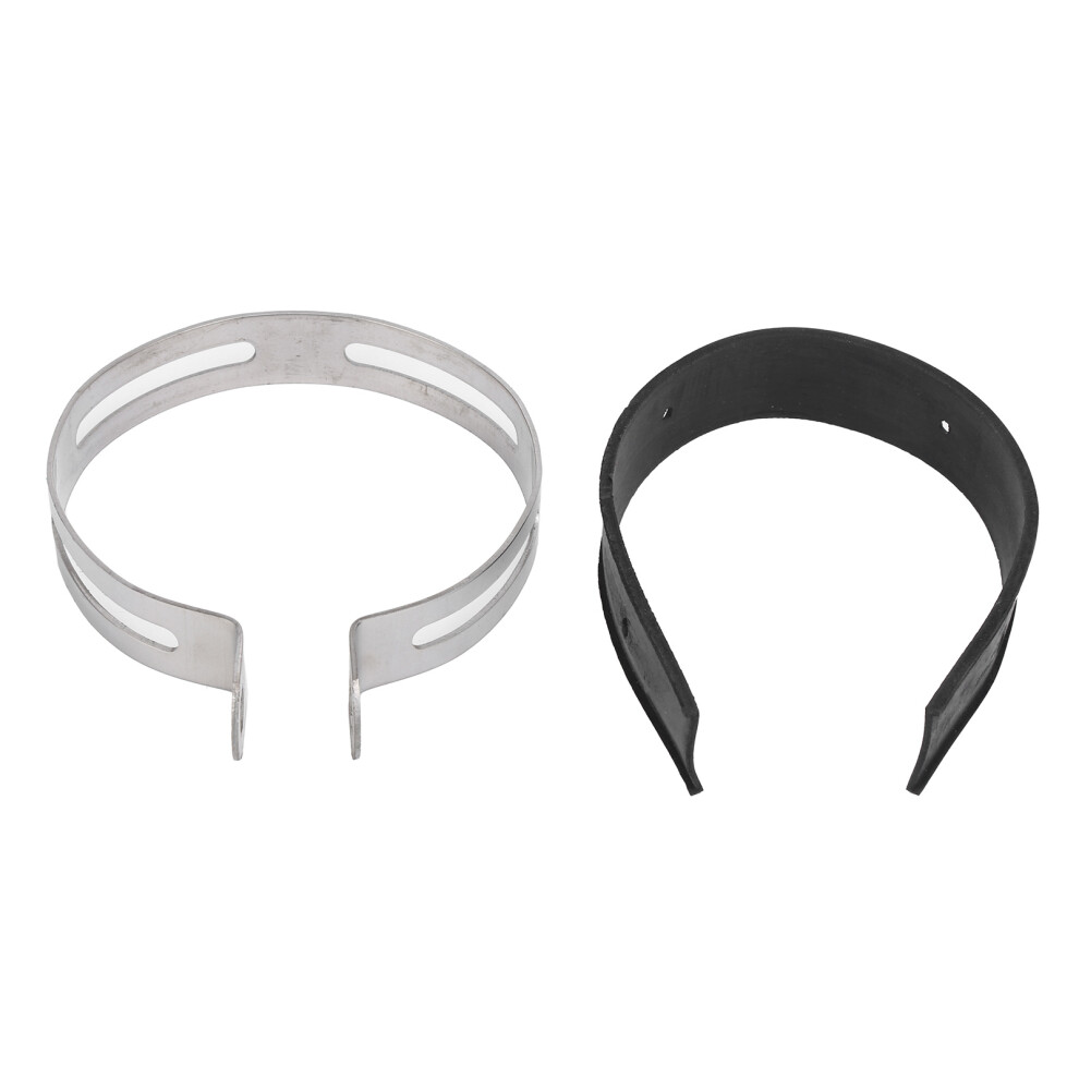 Exhaust Clamp 4 Motorcycle Robust Construction Universal Fit Easy Installation Muffler Pipe Bracket Noise Reduction Waterproof & Rustproof Sturdy 9139052860797