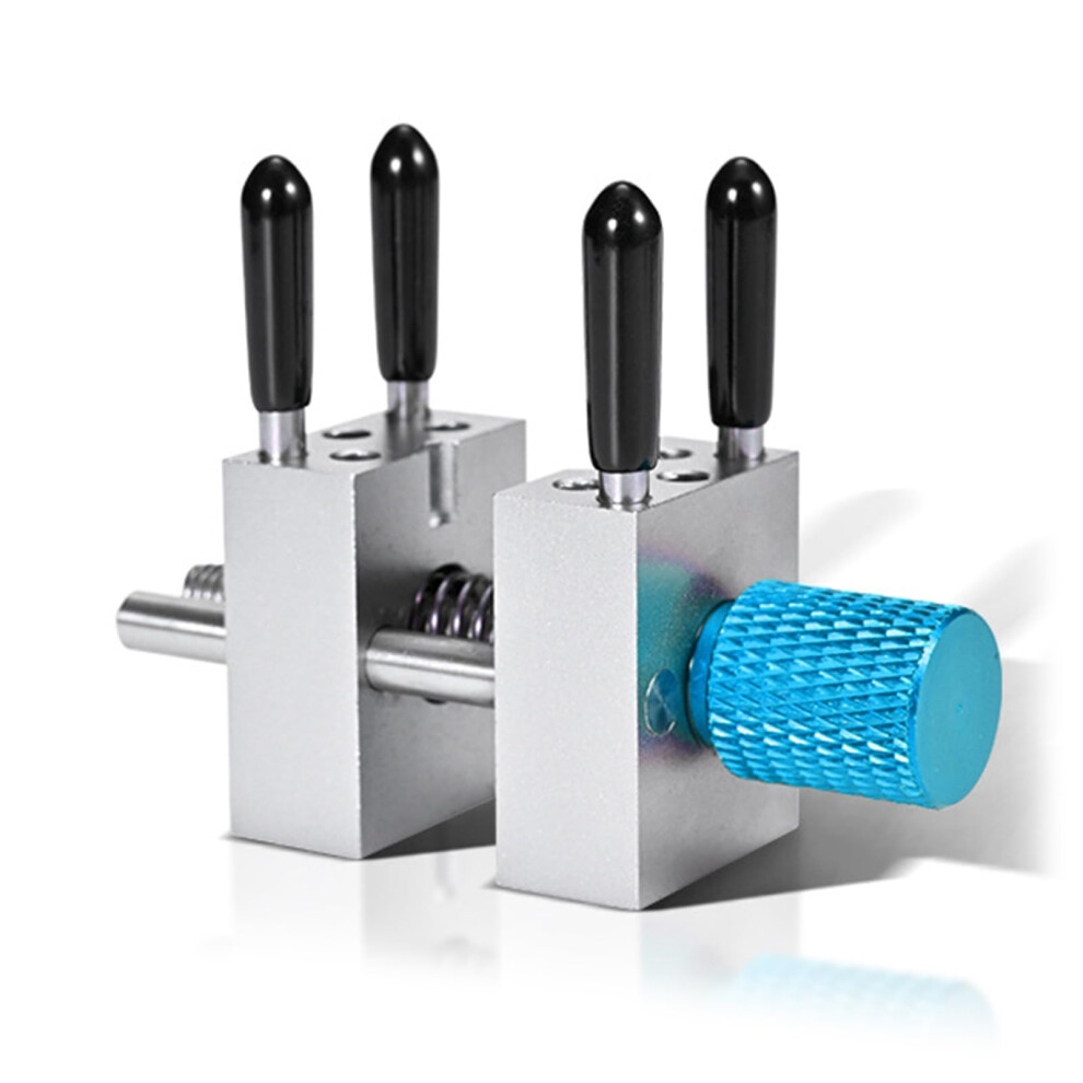 Universals Drill Press Vise Small Vise Clamp For Precise Part Processing And Hobby Projects With Adjustable Width Light Blue 9365049534338