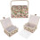 Sewing Basket, Fabric Storage Box with Floral Pattern, Organiser with Handle 5