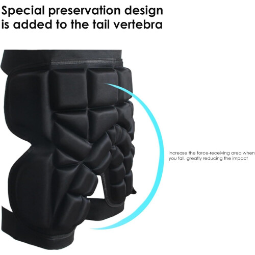 Protective Padded Shorts for Snowboard Skiing Cycling 1