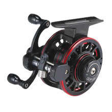 Metal Fishing Hand Wheel with Drainage Force Drive Trolley Wheels Wheel Saltwater Freshwaters Sound Hand Reels Line Spools red right hand