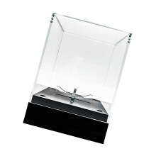 Baseball Display Case Autograph Baseball Display Case With LED Light Acrylic Clear Clear Baseball Holder Display Protector Ref: 2805