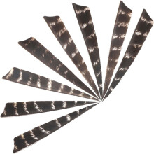 Pack of 8 Archery Arrows Feather Feathering, Turkey Feather Wings Full Length, Archery Arrow Feathering for Hunting Target Shooting