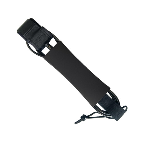 Highstrength Elastic Surfing Leashes Reliability Flexible Surfboard Ankle Strap For Safe Surfing Experience Black