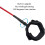 Highstrength Elastic Surfing Leashes Reliability Flexible Surfboard Ankle Strap For Safe Surfing Experience Black 4