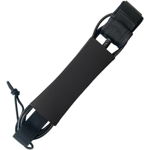 Highstrength Elastic Surfing Leashes Reliability Flexible Surfboard Ankle Strap For Safe Surfing Experience Black 2