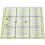 Acryl-Quilterlineal, doppelte farbige 5