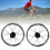 16 Zoll Radsatz, Doppelfelgen aus 11