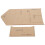 Acryl DIY Vorlage Umschlag Tasche Muster Klar 5