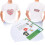 10Pcs Laser Transfer Papier Kleidung Muster 1