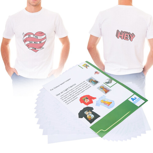 10Pcs Laser Transfer Papier Kleidung Muster