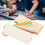 100 Stück metallisch schimmernder Papierkarton, 10