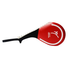 Taekwondos Kick Pads Martial Arts Training Equipment Kickboxing Target Pads D Sparring Equipment 2pcs red