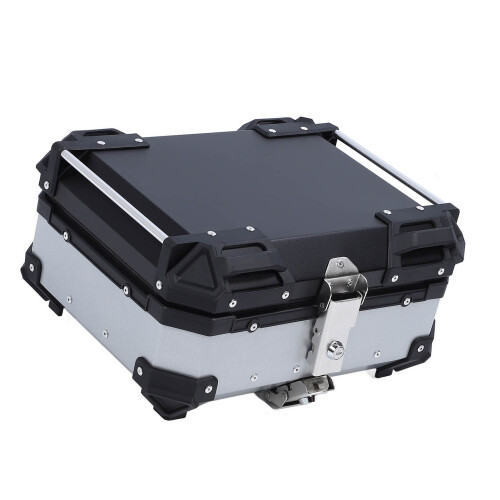 Motorrad-Gepäckbox mit abnehmbarem Boden und 2