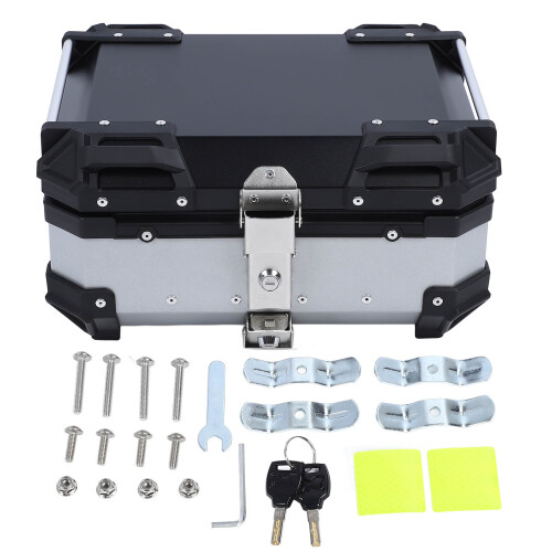 Motorrad-Gepäckbox mit abnehmbarem Boden und 1