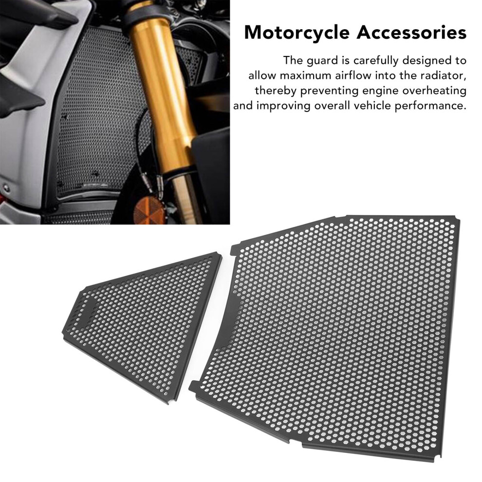 2 Stã¼Cke Motorrad Kã¼Hlergrill Schutz Schutz Ersatz 8223848411711