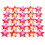 25Pcs Fünfzackigen Stern Geformt LED Brosche 3