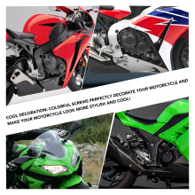 177-teiliges Motorrad-Verkleidungsschrauben-Set,
