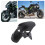Motorrad-Spritzschutz vorne, Carbonfaser-Stil, 11