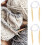 2Pcs Rundstricknadeln Set Bambus Pullover Teppiche 7
