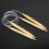 2Pcs Rundstricknadeln Set Bambus Pullover Teppiche 8