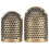 2Pcs Fingerhüte Metall Finger Protector Schild 6
