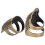 2Pcs Fingerhüte Metall Finger Protector Schild 9