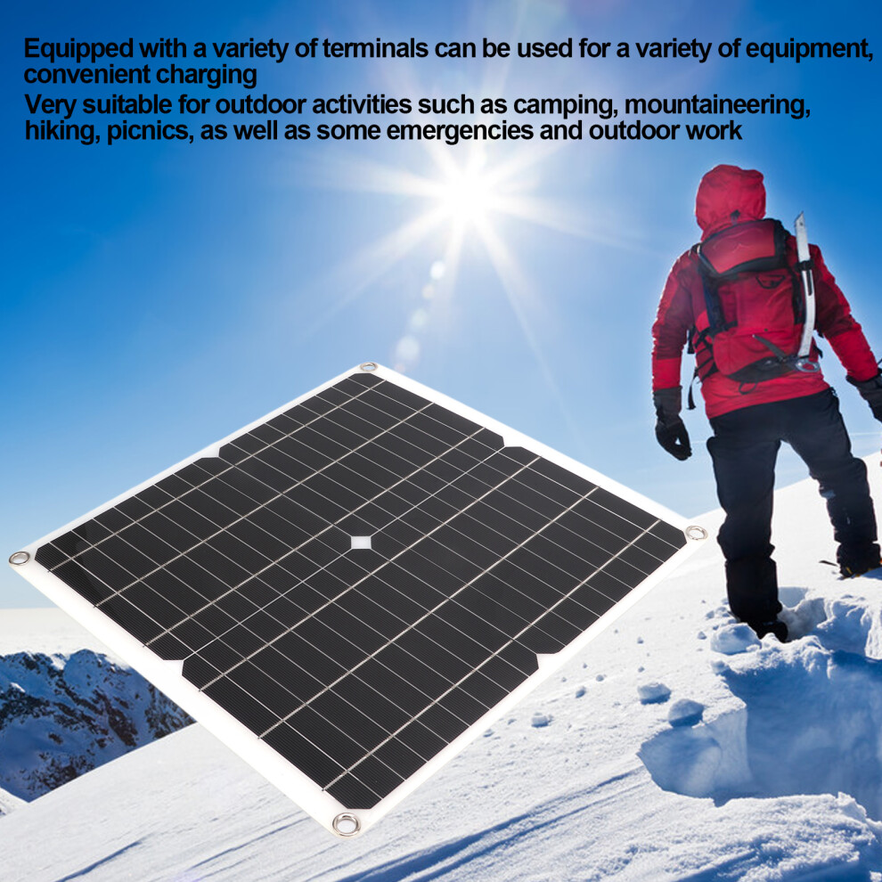 Tragbares Solarpanel Fã¼R Den AuãEnbereich, 25 W, 8223848408254