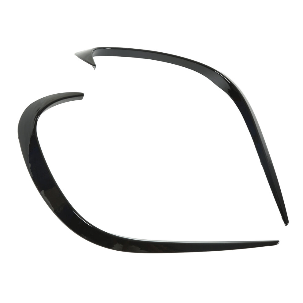 2 StãCke FrontstoãStange Air Spoiler Piano Schwarz 8223848398746