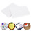 100Pcs Weiß Karton Papier Dicke Spanplatten 9