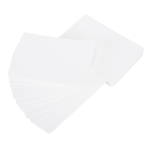 100Pcs Weiß Karton Papier Dicke Spanplatten 1