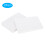100Pcs Weiß Karton Papier Dicke Spanplatten 3