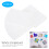 100Pcs Weiß Karton Papier Dicke Spanplatten 11