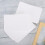 100Pcs Weiß Karton Papier Dicke Spanplatten 8