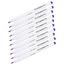 10 stücke Luftlöschbaren Stift Dicken Kopf Lila