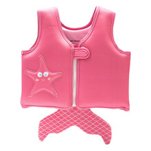 Baby Swim Vest, AntiDowning 30mm Filling Sponge, Double Layer for 2050 Pounds Kids Rosa