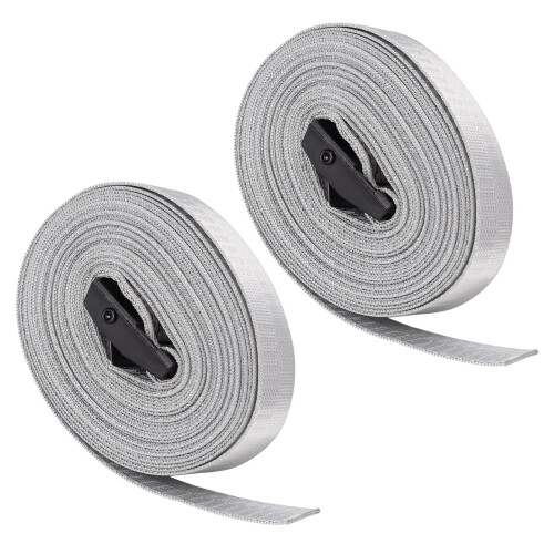 2Pcs Alloy Ratchet Tie Down Straps Einstellbare 2