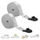 2Pcs Alloy Ratchet Tie Down Straps Einstellbare 12