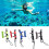 Scubas Diving Coiled Lanyard Quick Release Clip Antilost Underwater Spring Coiled Camera Strap for Dive Light 3