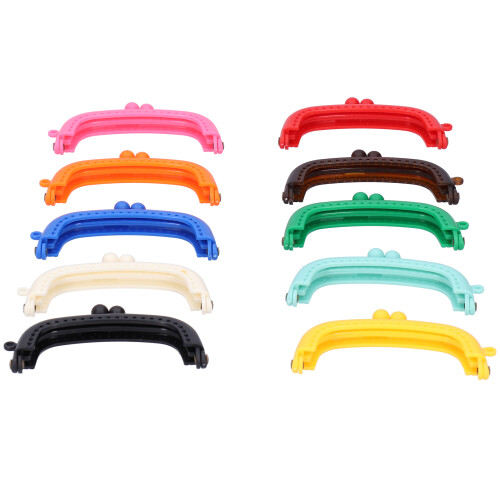 10Pcs Geldbörse Rahmen Halbkreis Candy Farbe 2