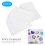 100 Stück weißes Kartonpapier, dicke Spanplatte, 11