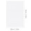 100 Stück weißes Kartonpapier, dicke Spanplatte, 12