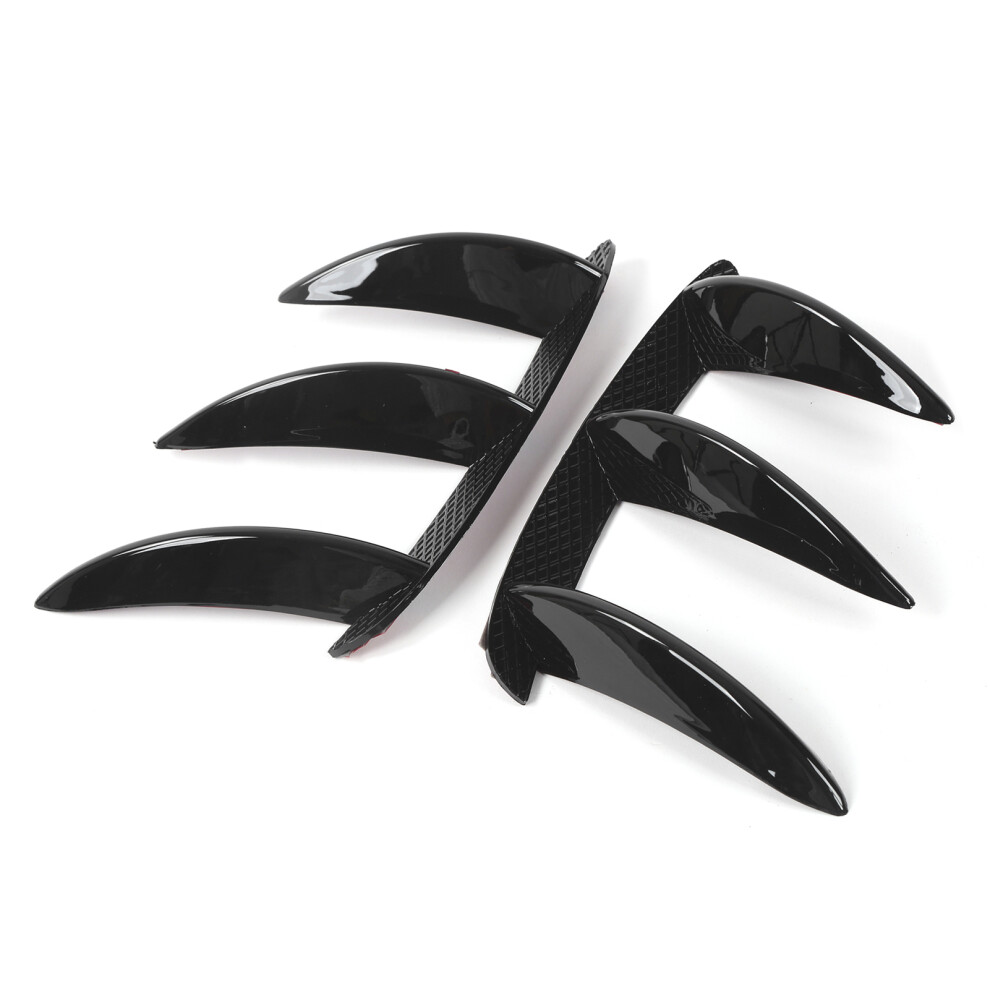 2 Stã¼Cke Hinten StoãStange Canard Splitter Vent 8223848424049