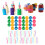 60Pcs Spule Gewinde Halter Spool Huggers Clips 9