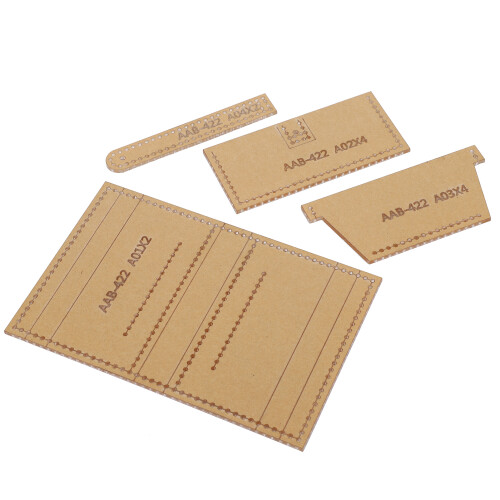 4Pcs Acryl Vorlage Karte Halter DIY Handgemachte 1