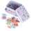 100Pcs Nähen Clips Kunststoff Farbe Sortiert 6